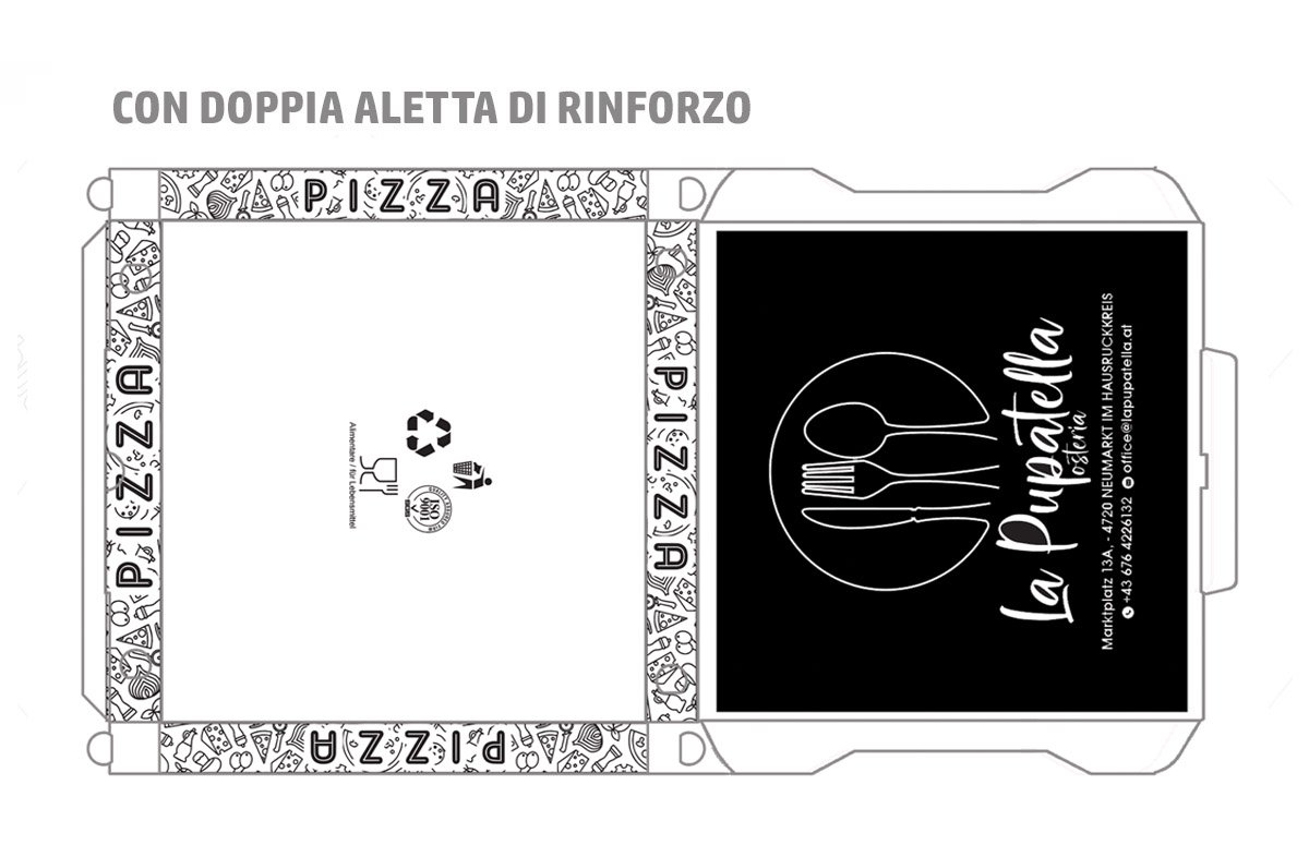 Scatole pizza - Supermarket della carta - Prodotti ed articoli di carta